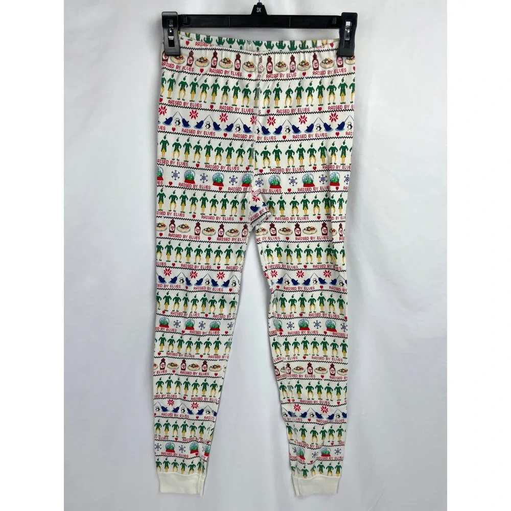 Hanna Andersson Child 150 US 12 Christmas Elf Movie PJ Pants Raised by Elves